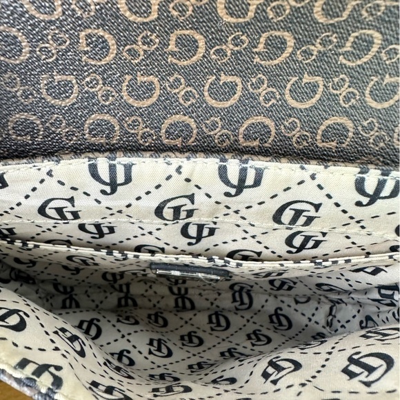 Guess Brown Crossbody Monogram Purse - Picture 5 of 9